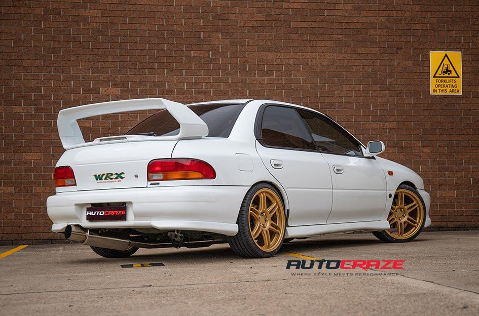 SUBARU WRX SF01 GOLD